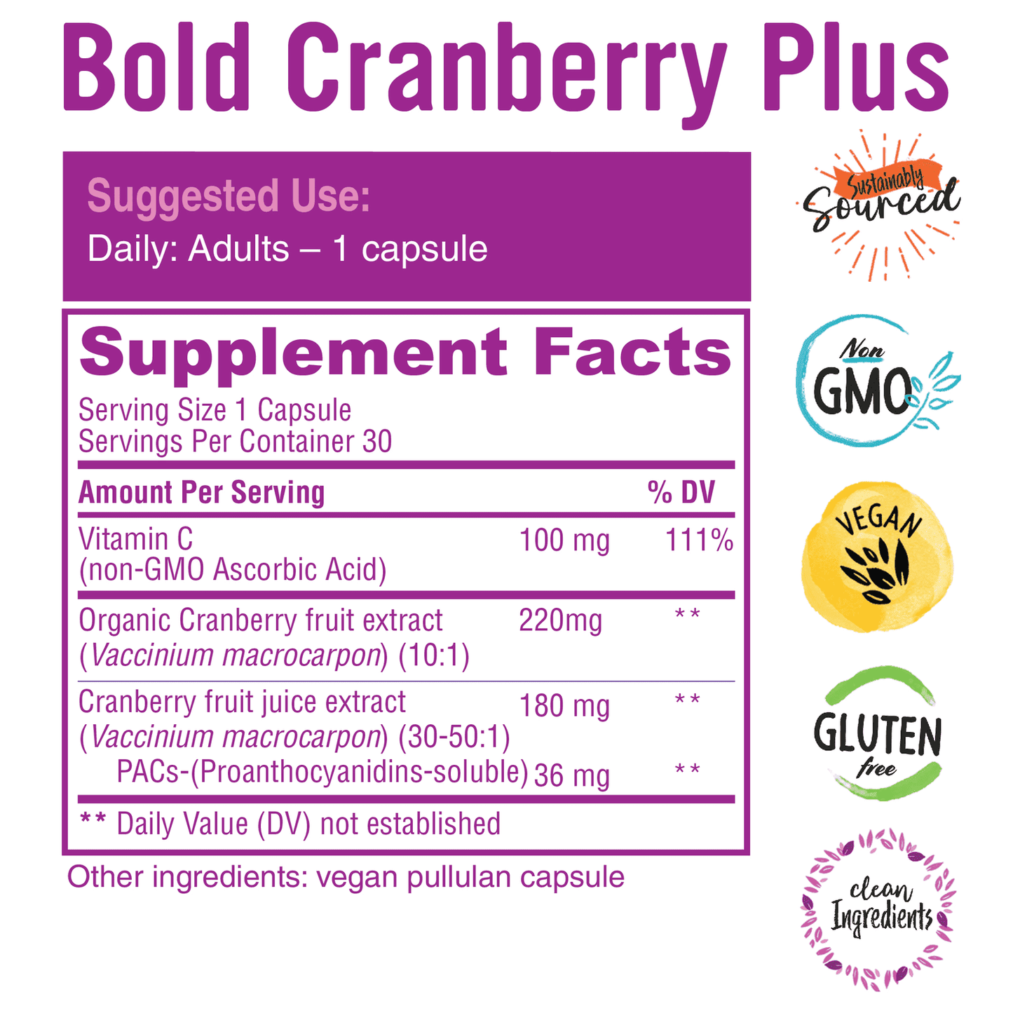 Bold Cranberry Plus